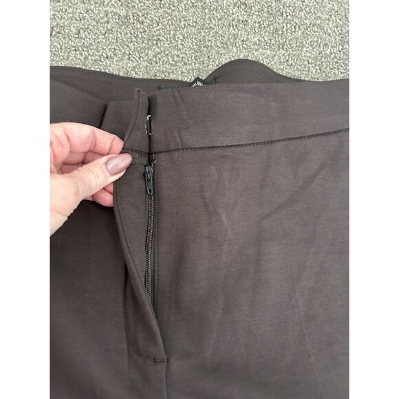 BANANA REPUBLIC Ladies Cropped Pants Black Size 10 TAGS Attached - Picture 6 of 13